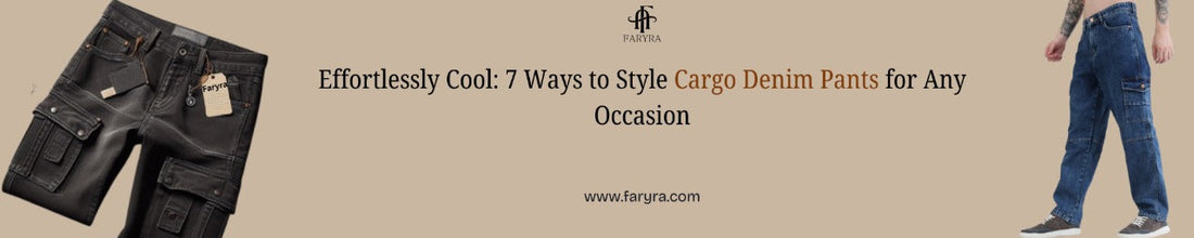 Effortlessly Cool: 7 Ways to Style Cargo Denim Pants for Any Occasion