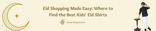 Eid Shopping Made Easy: Where to Find the Best Kids' Eid Shirts