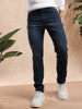 Dark Grey Slim Fit Shade Denim Jeans for Men