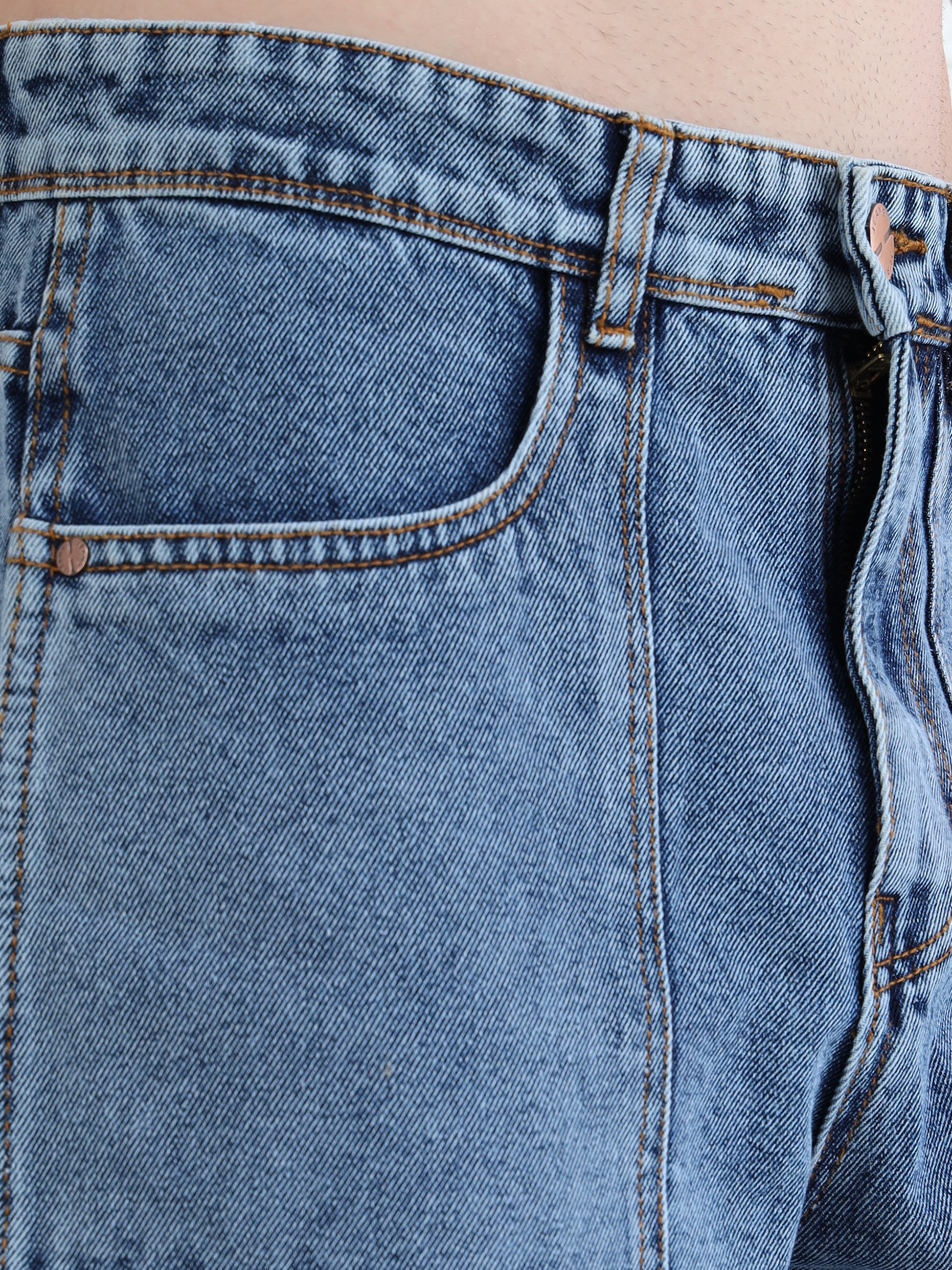 Driftstone Light Blue Denim Pant for Men