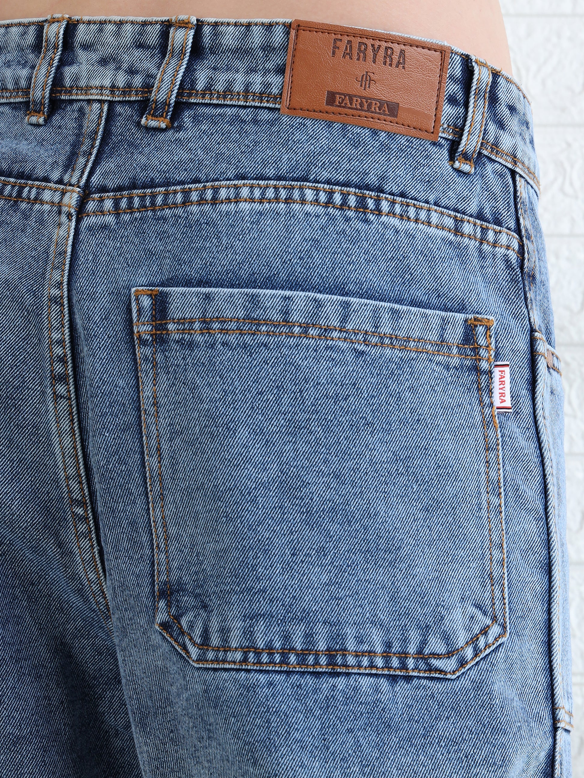 Driftstone Light Blue Denim Pant for Men