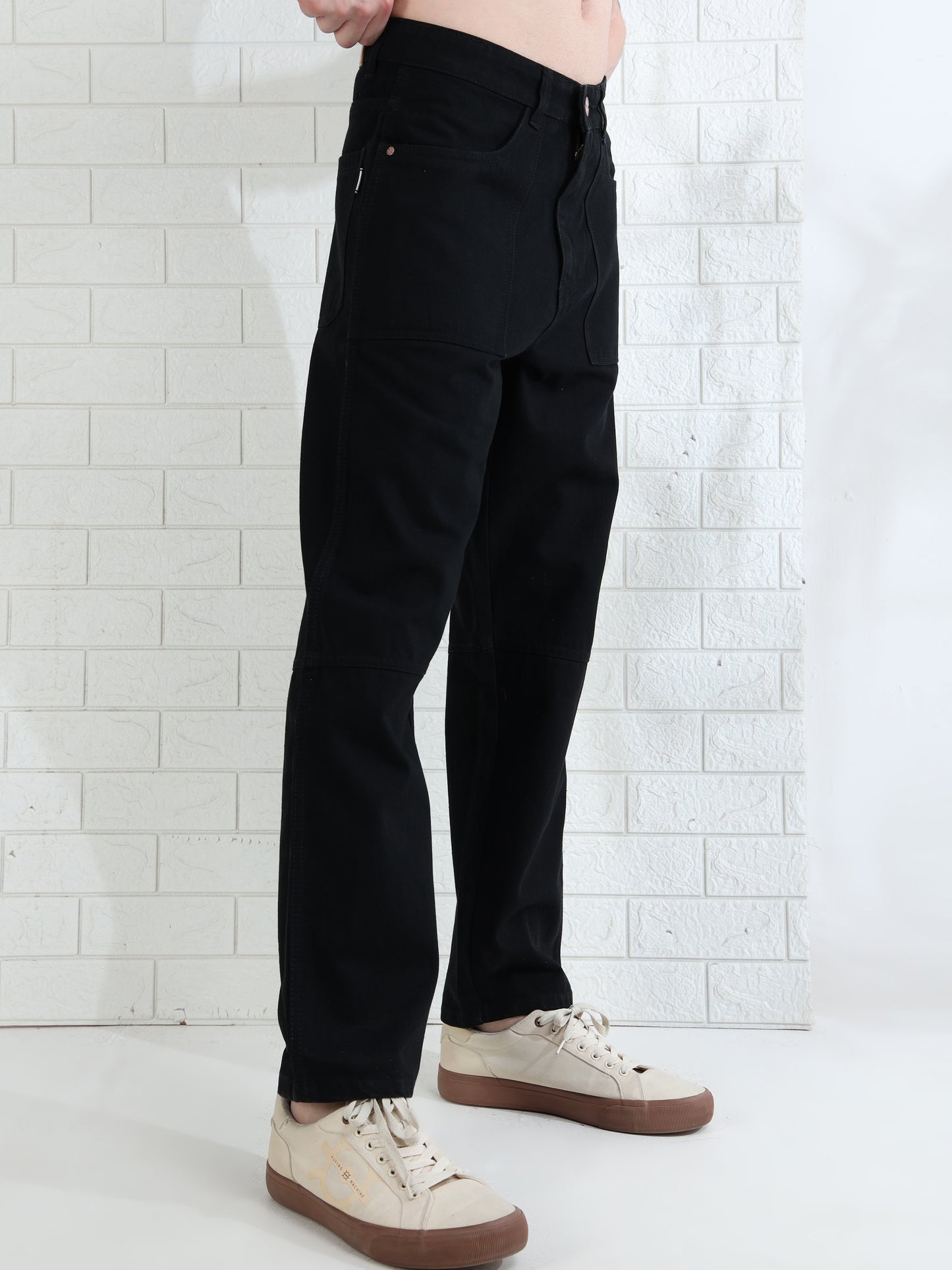 DenimDrift-Jet Black