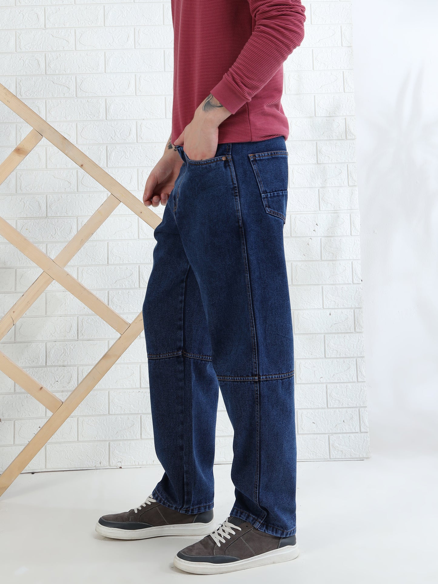 Breeze Walk dark blue denim for Men