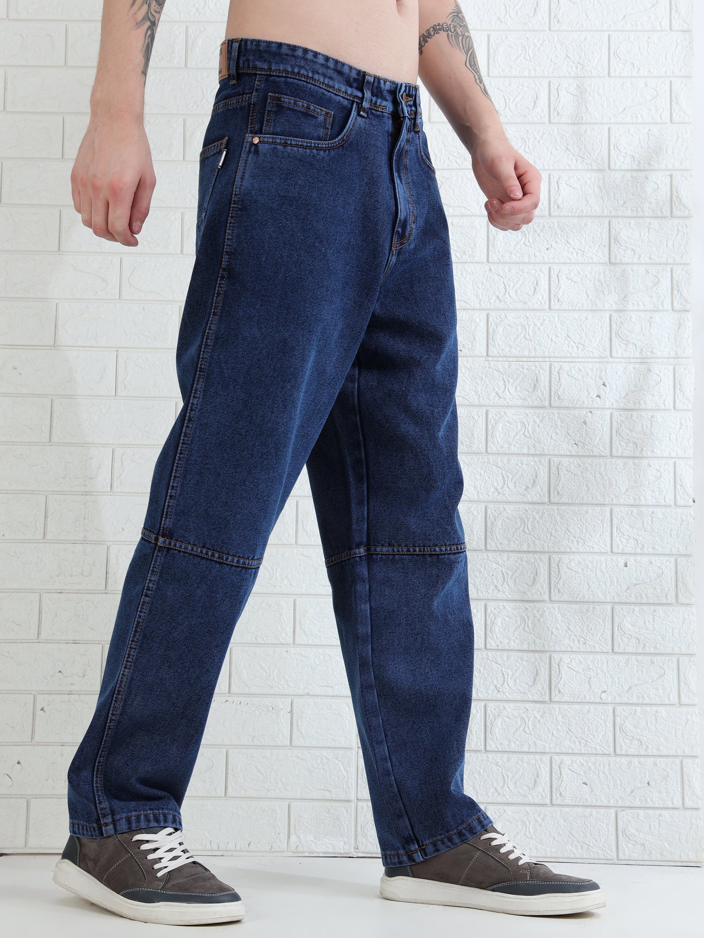 Breeze Walk dark blue denim for Men
