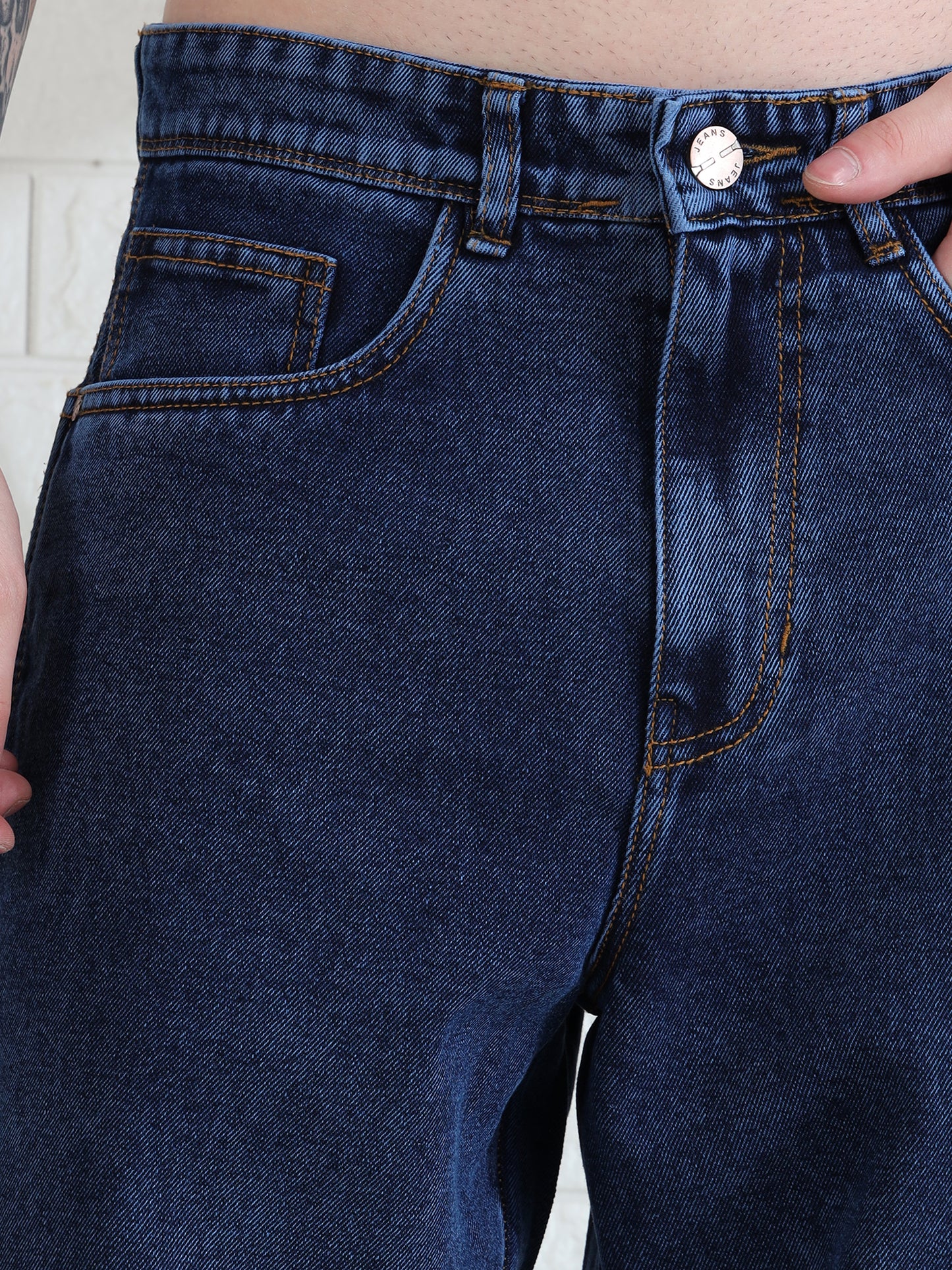 Breeze Walk dark blue denim for Men