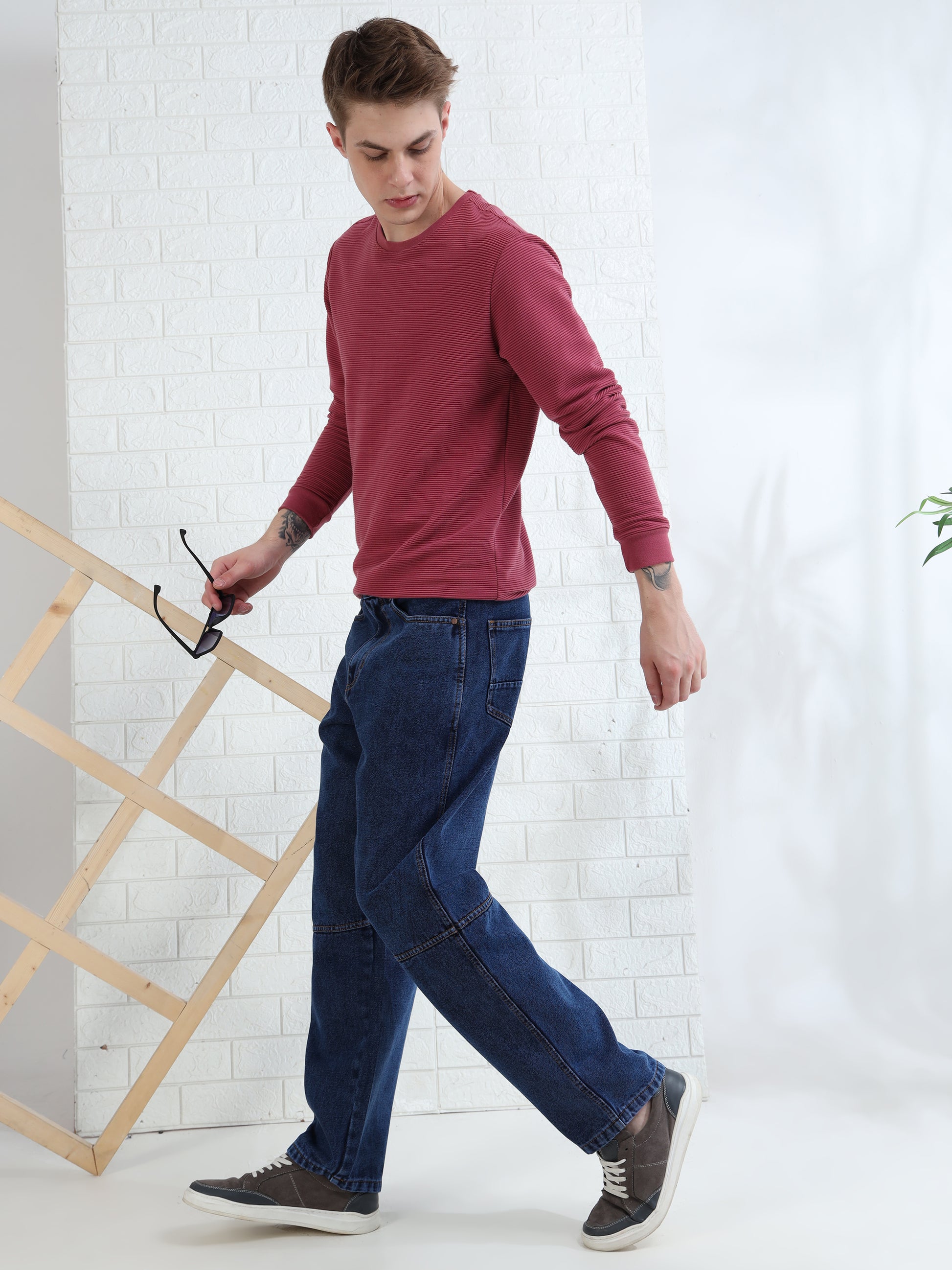 Breeze Walk dark blue denim for Men