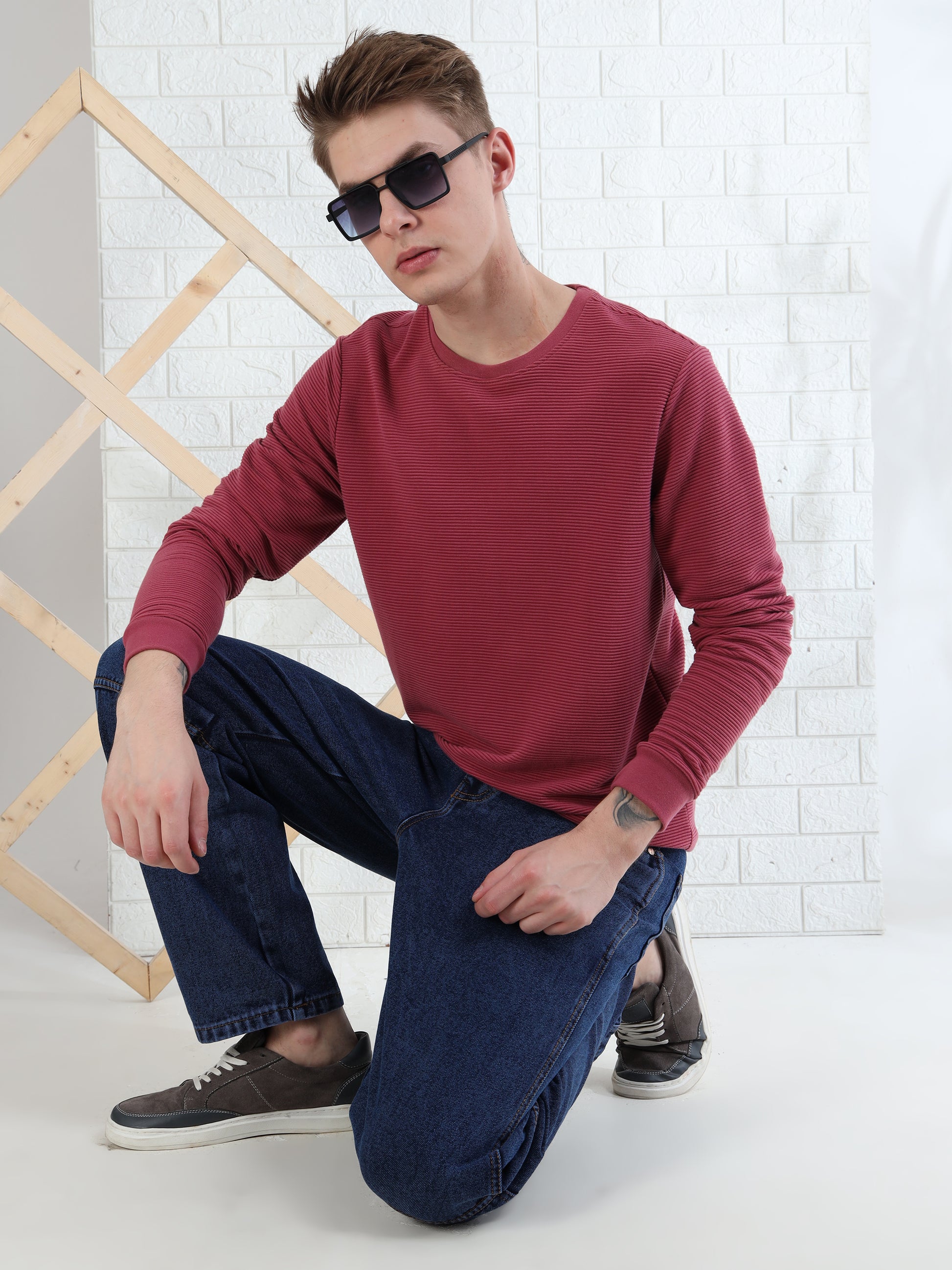 Breeze Walk dark blue denim for Men