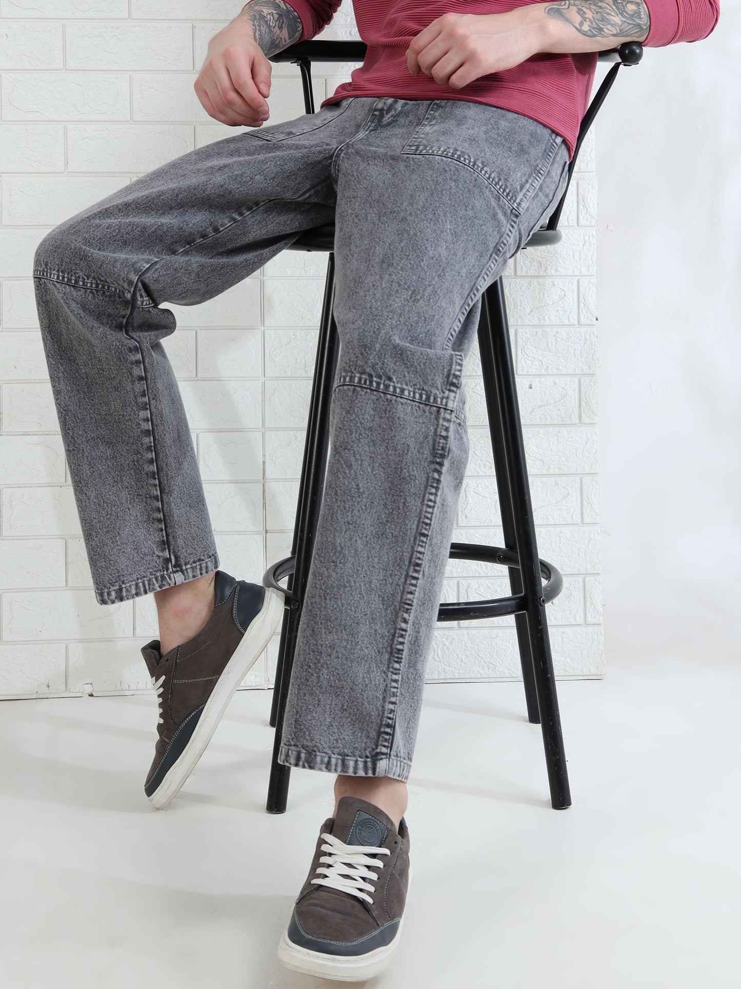 Driftstone Denim dark grey jeans for Men