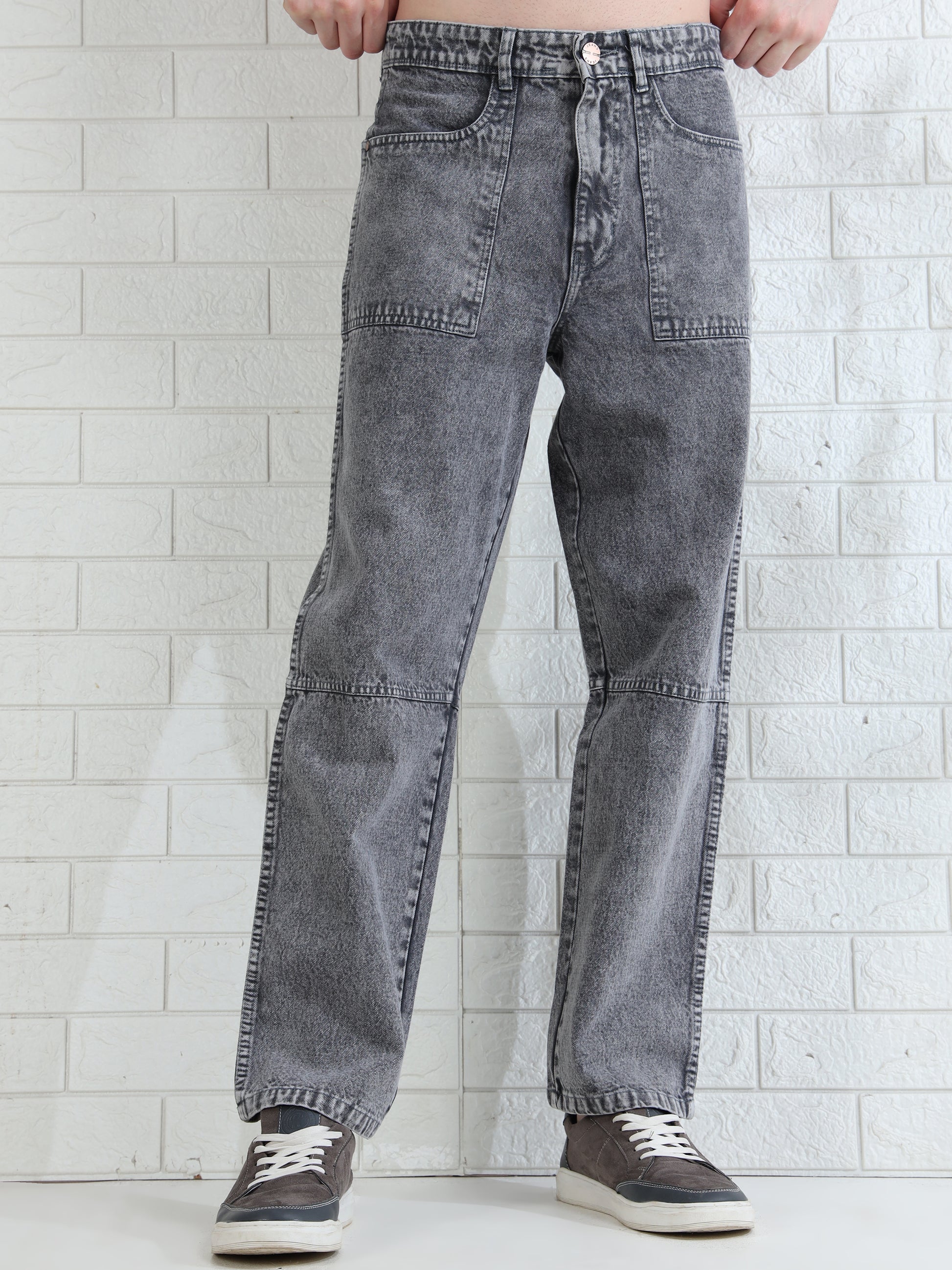 Driftstone Denim dark grey jeans for Men