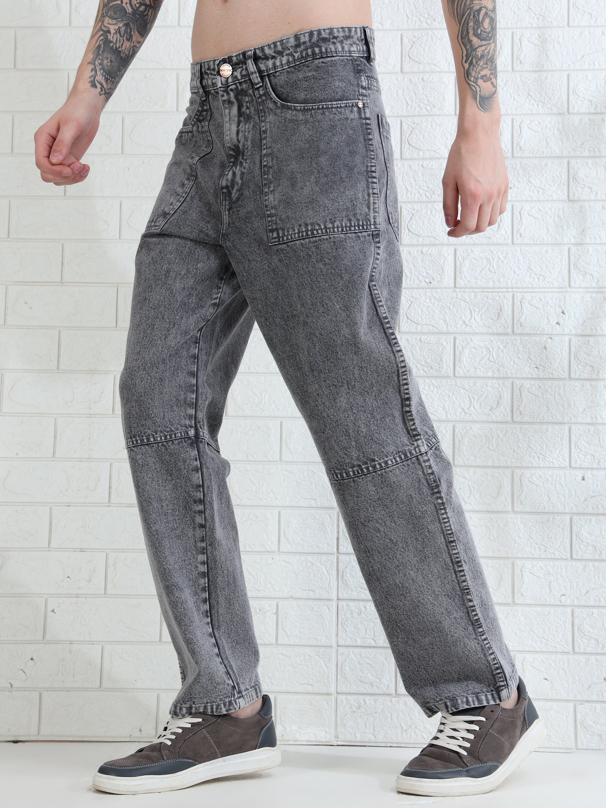 Driftstone Denim dark grey jeans for Men