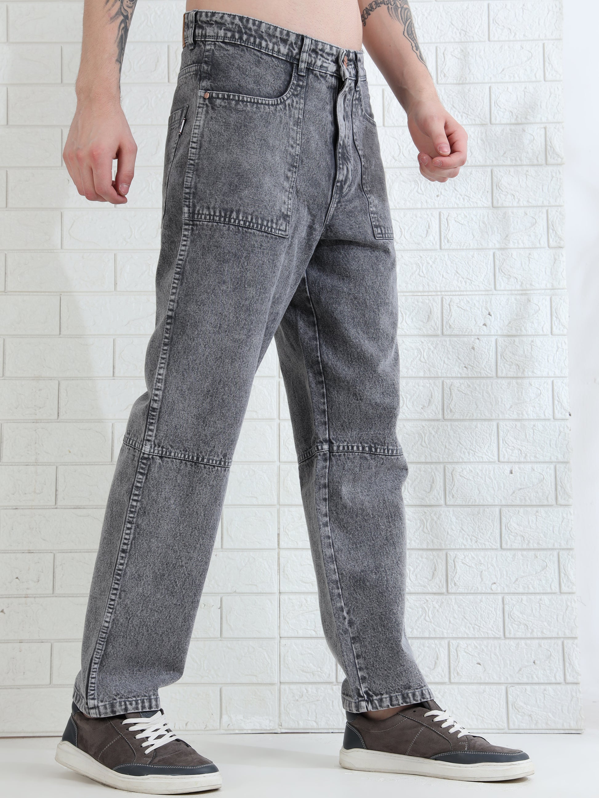 Driftstone Denim dark grey jeans for Men