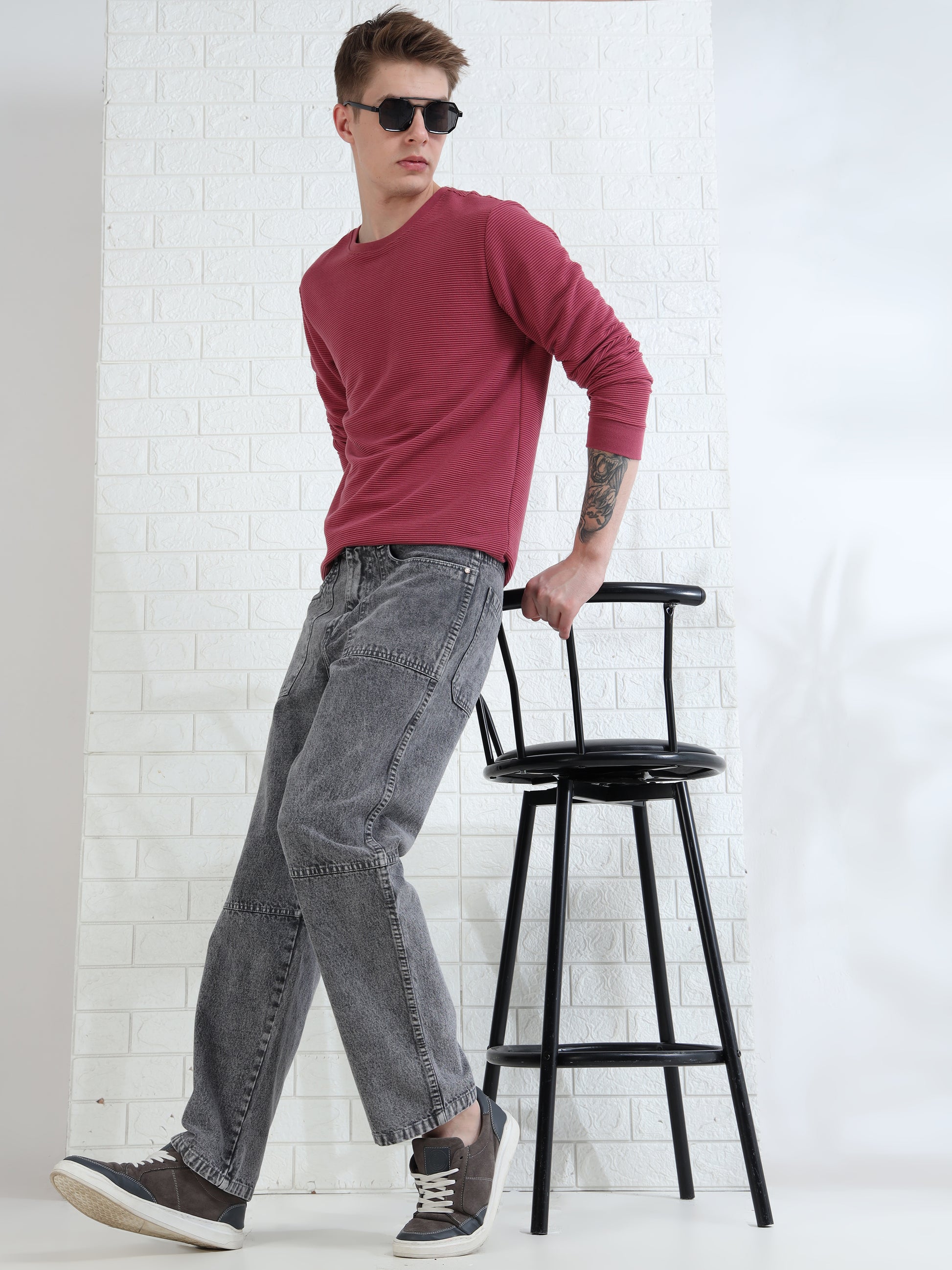 Driftstone Denim dark grey jeans for Men