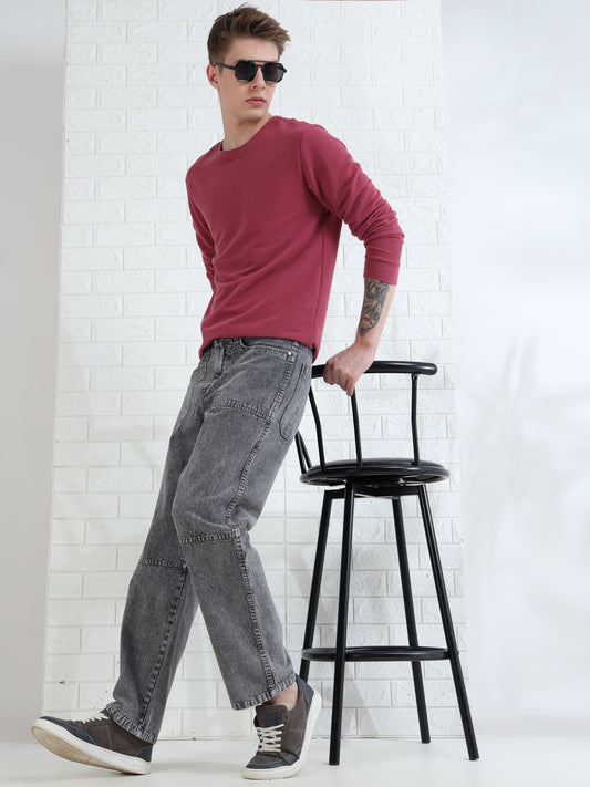 Driftstone Denim dark grey jeans for Men