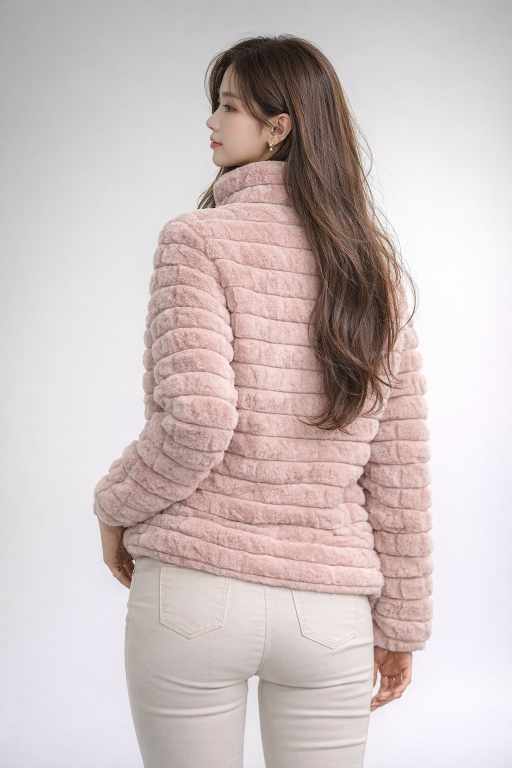 faux fur winter jacket