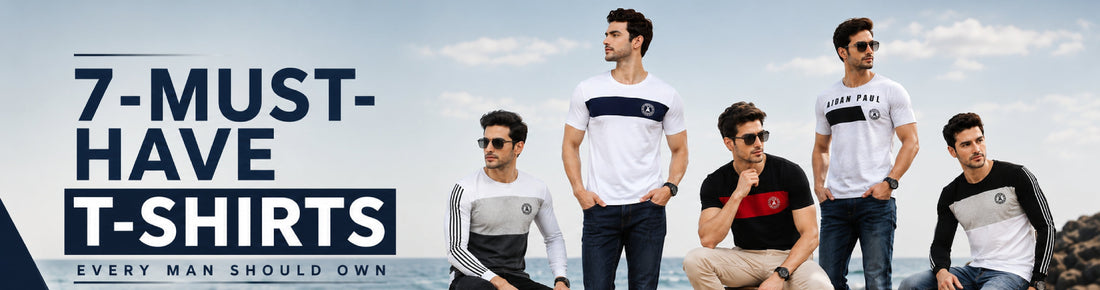 7 Must-Have T-Shirts Every Man Should Own
