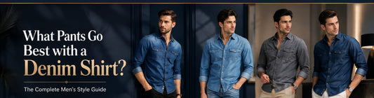 What Pants Go Best with a Denim Shirt? The Complete Men's Style Guide