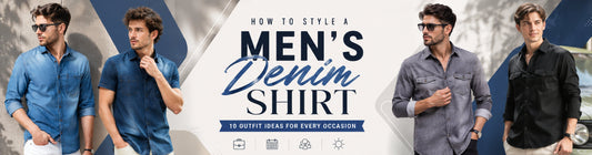 How to Style a Men's Denim Shirt: 10 Outfit Ideas for Every Occasion