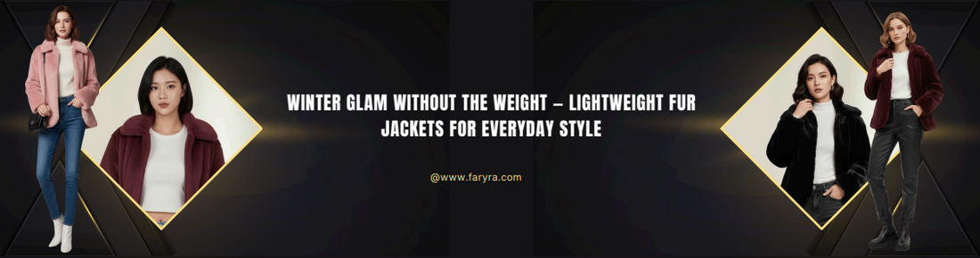 Winter Glam Without the Weight — Lightweight Fur Jackets for Everyday Style