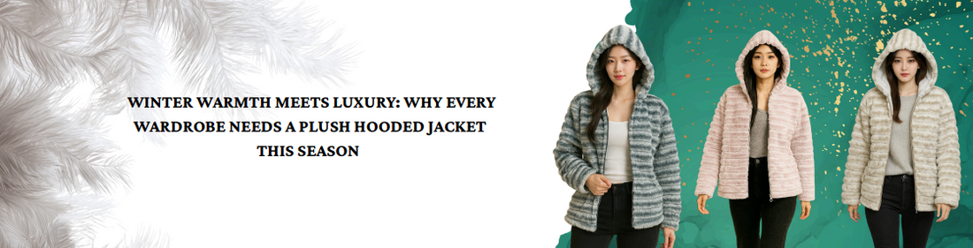 Winter Warmth Meets Luxury: Why Every Wardrobe Needs a Plush Hooded Jacket This Season