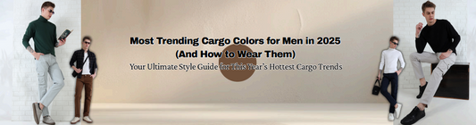 Most Trending Cargo Colors for Men in 2025 (And How to Wear Them)