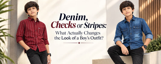 7 Boys’ Shirt Outfits for School Events, Birthdays, Weekends & Family Outings