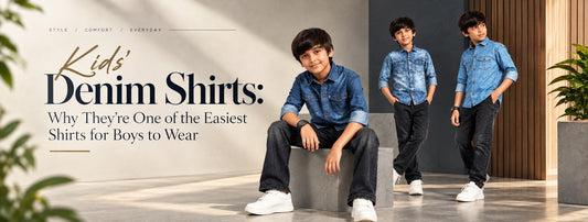 Kids’ Denim Shirts: Why They’re One of the Easiest Shirts for Boys to Wear