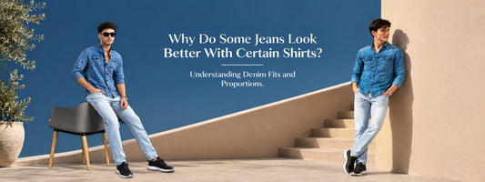 Why Do Some Jeans Look Better With Certain Shirts? Understanding Denim Fits and Proportions