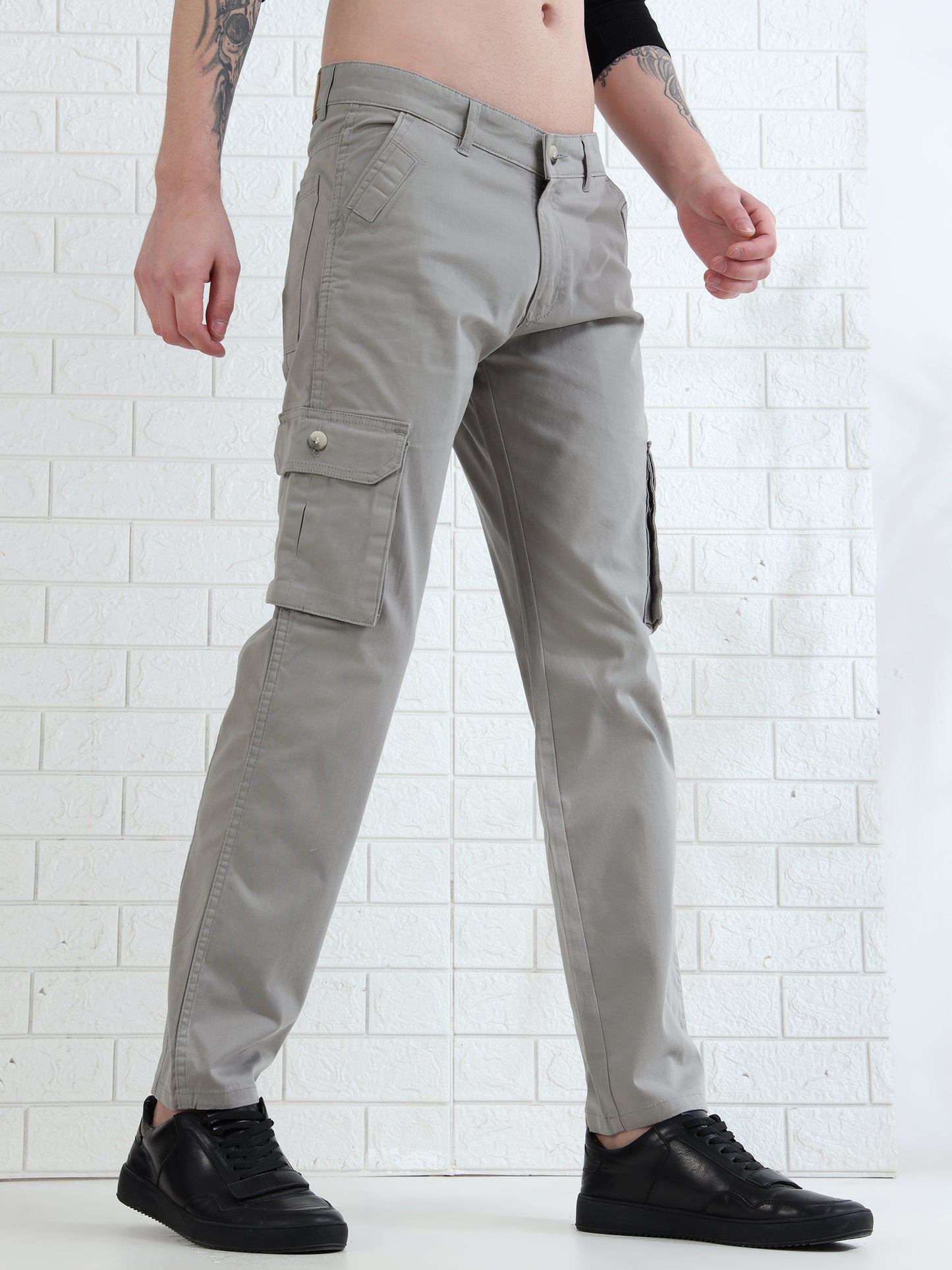CottonStride Cargo-Smoke Grey