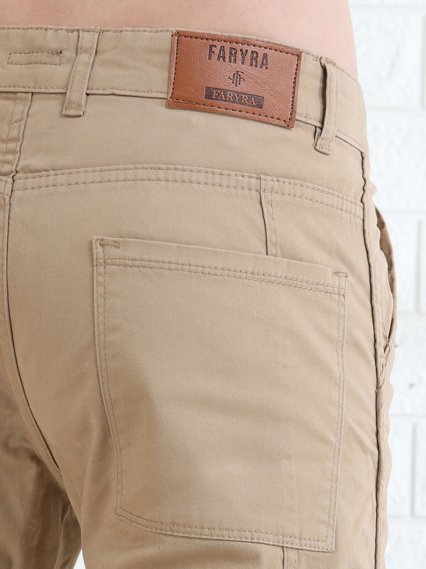 men's beige cargo pants