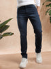 Dark Grey Slim Fit Shade Denim Jeans for Men